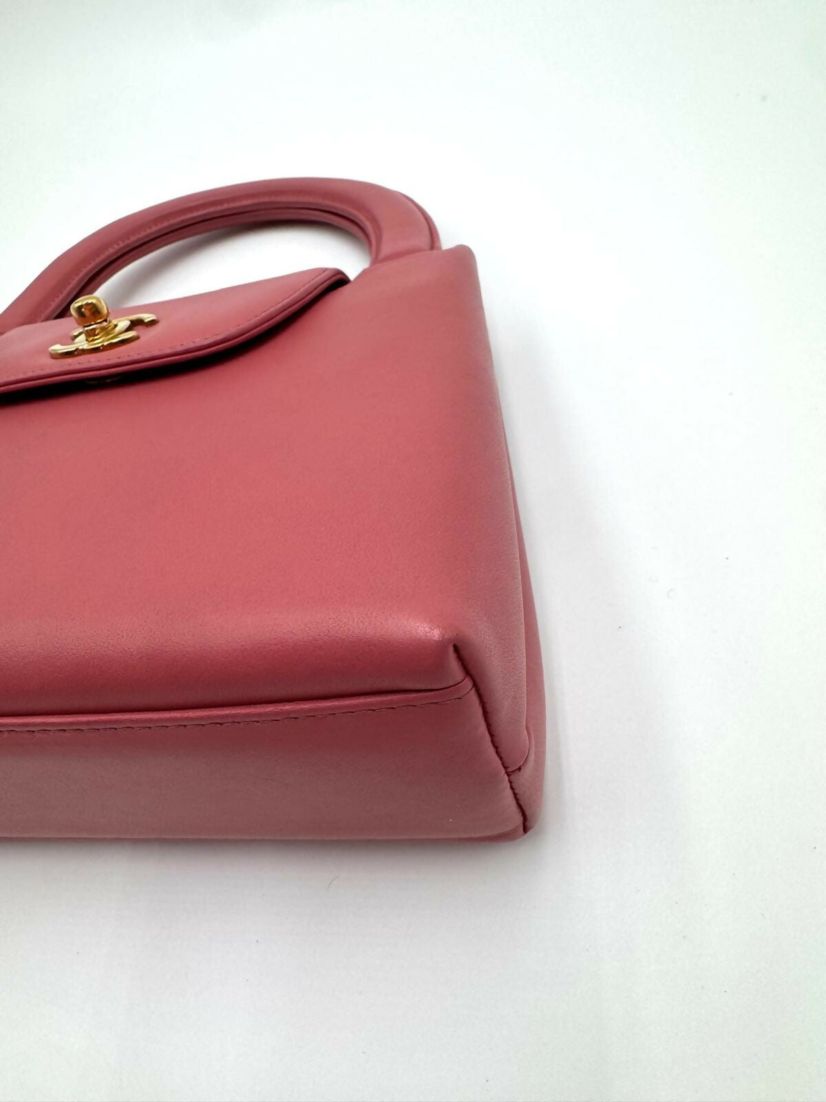 Chanel Vintage Dusty Pink Mini Kelly