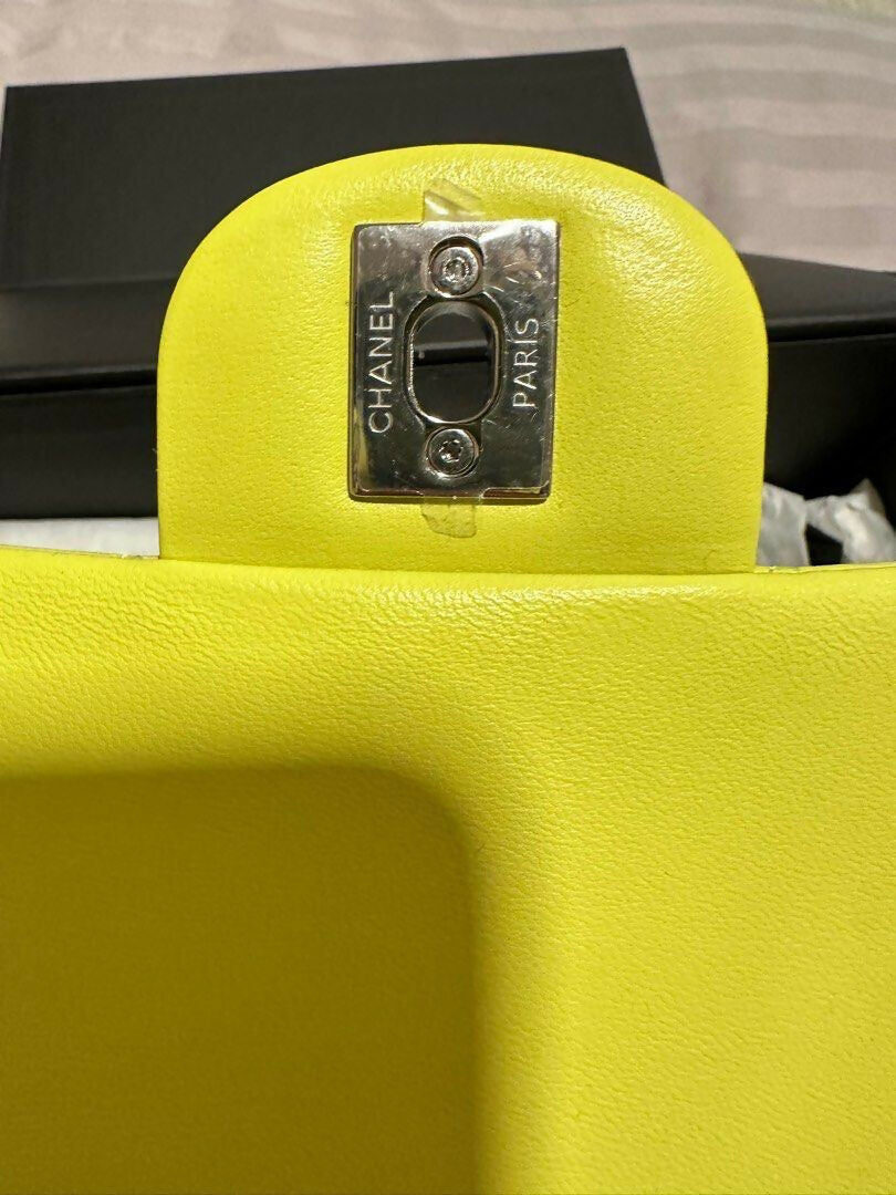 Chanel Mini Neon Flap Bag