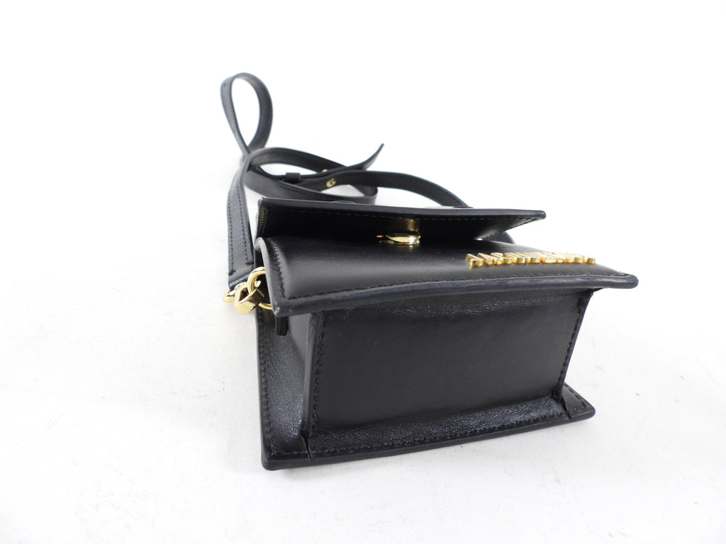 Jacquemus Le Chiquito Mini Black Leather Micro Bag