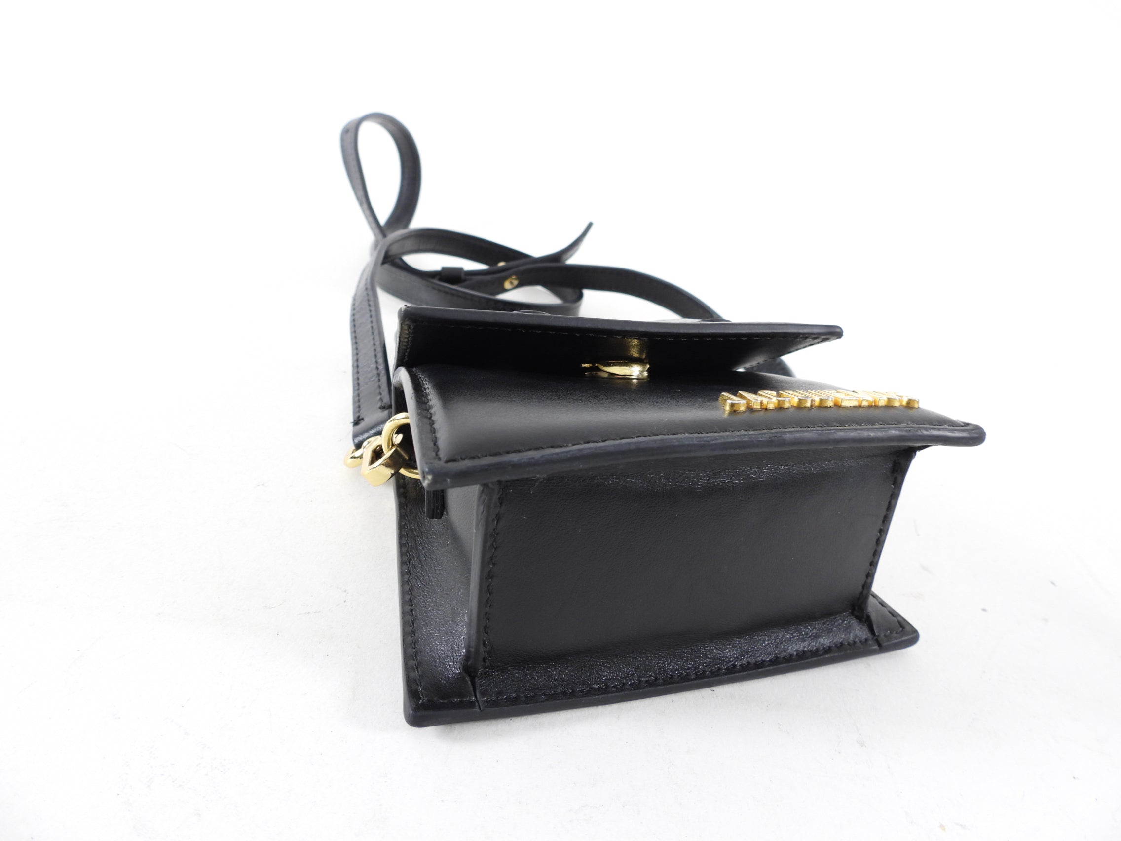 Jacquemus Le Chiquito Mini Black Leather Micro Bag