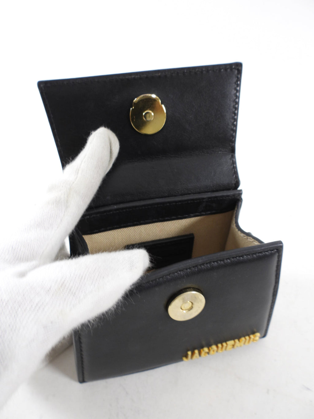 Jacquemus Le Chiquito Mini Black Leather Micro Bag