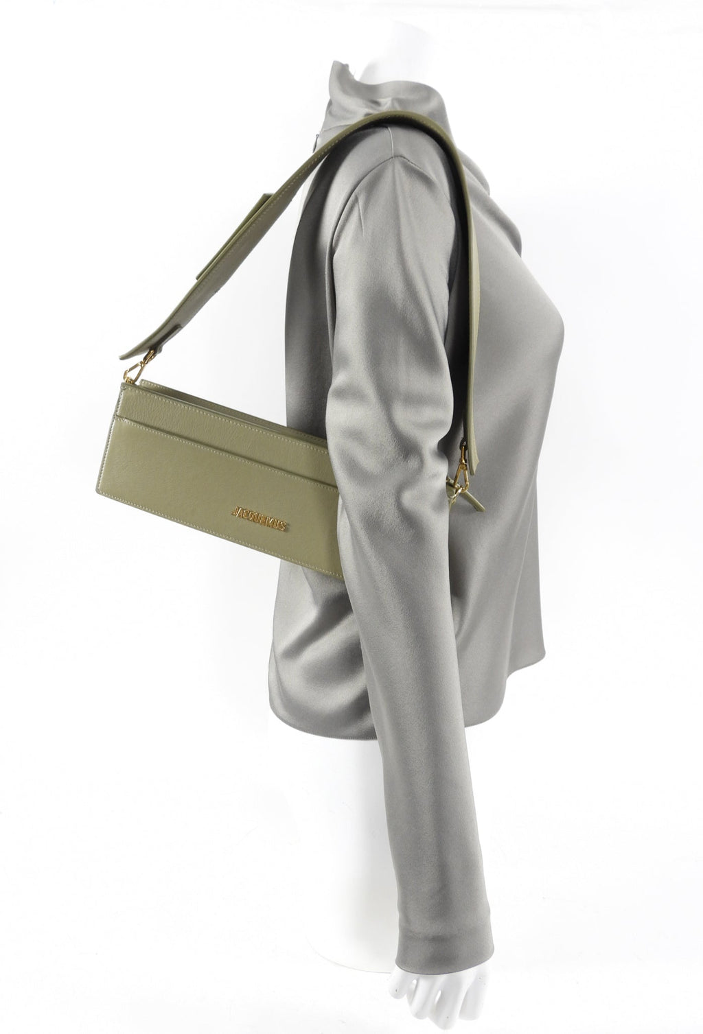 Jacquemus Le Ciu Ciu Bag in Khaki Leather