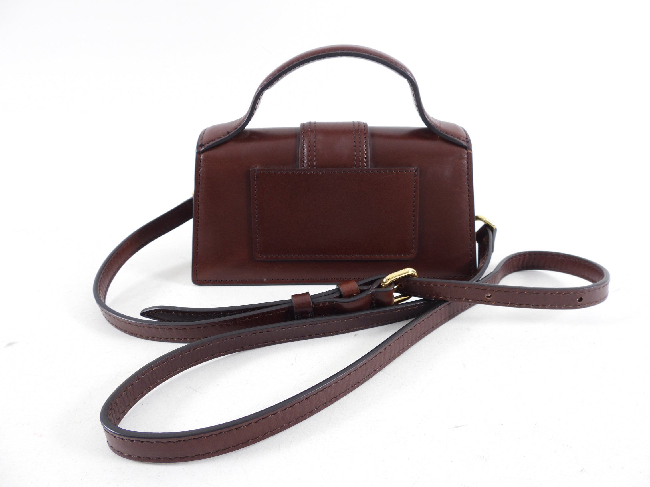 Jacquemus Le Bambino Mahogany Brown Mini Bag