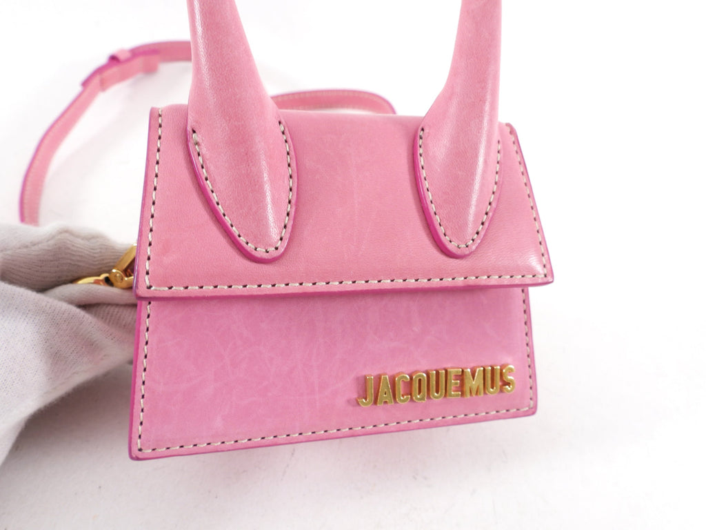 Jacquemus Le Chiquito Mini Pink Micro Bag
