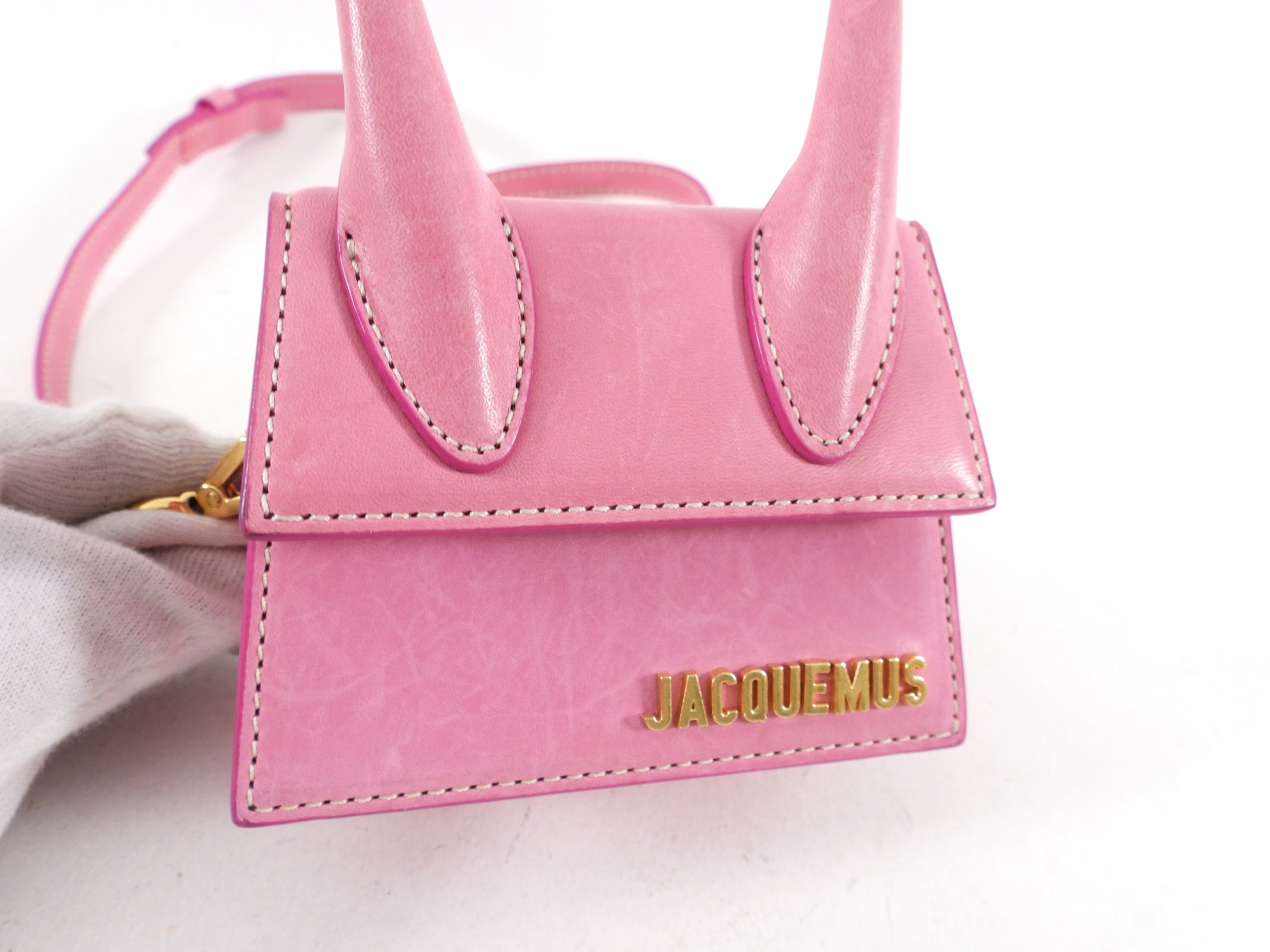 Jacquemus Le Chiquito Mini Pink Micro Bag
