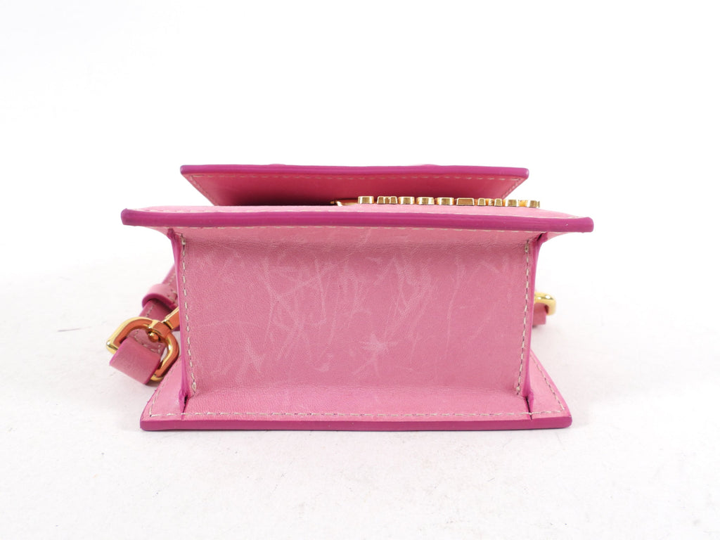 Jacquemus Le Chiquito Mini Pink Micro Bag