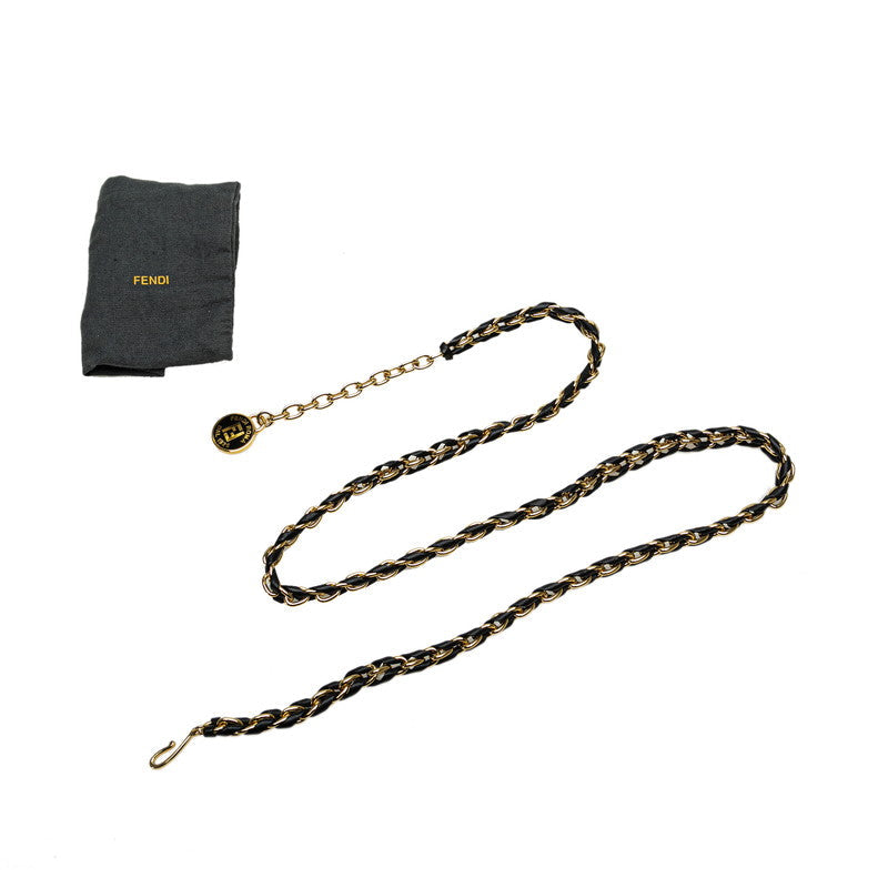 Fendi Chain Leather Belt