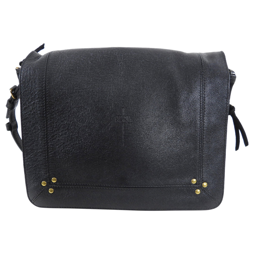 Jerome Dreyfuss Black Leather Crossbody Bag