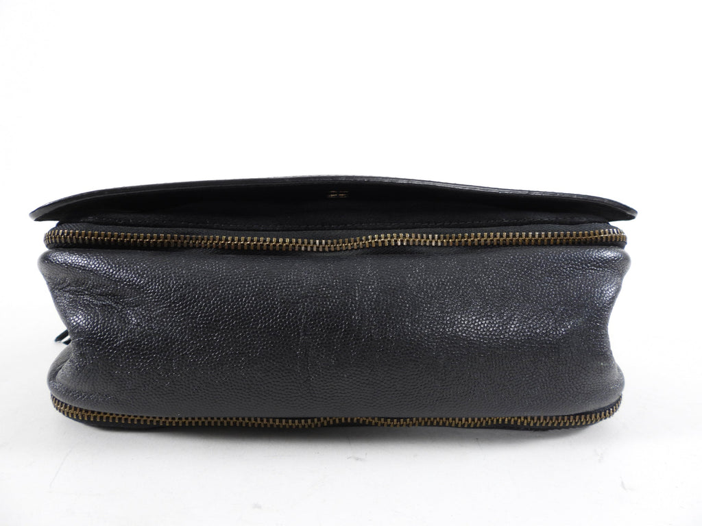 Jerome Dreyfuss Black Leather Crossbody Bag