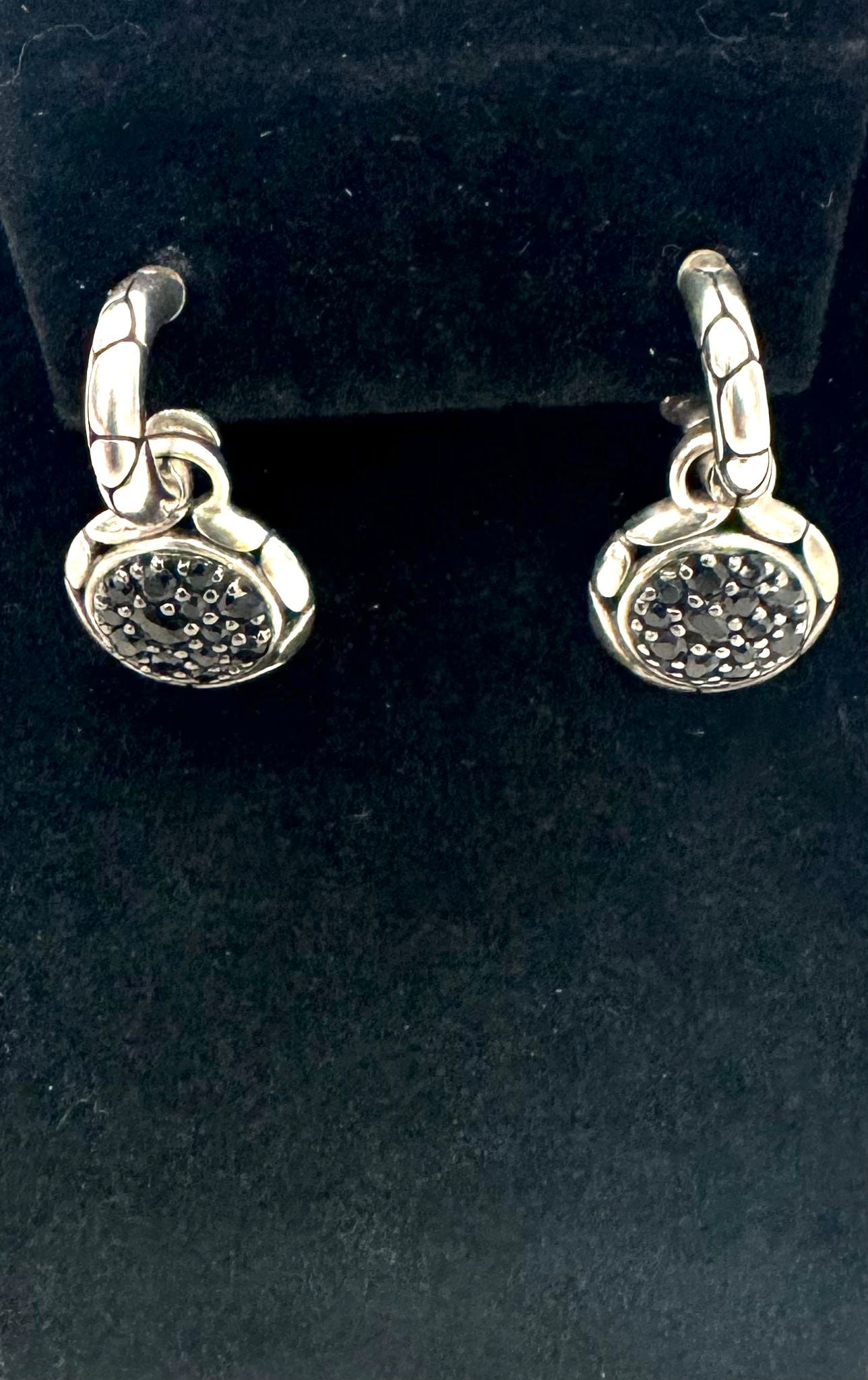 JOHN HARDY SAPPHIRE DROP EARRINGS
