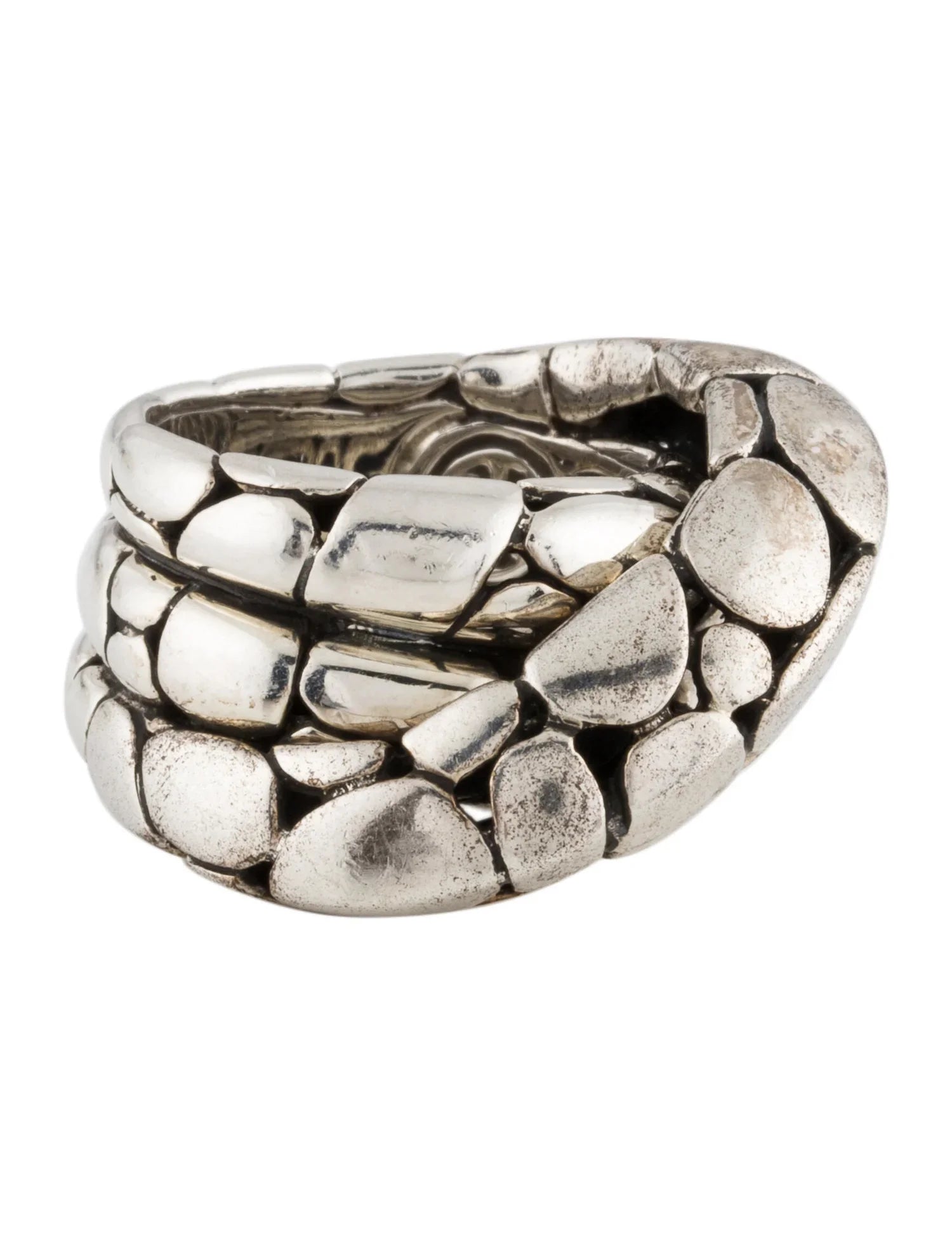 JOHN HARDY KALI PEBBLE RING