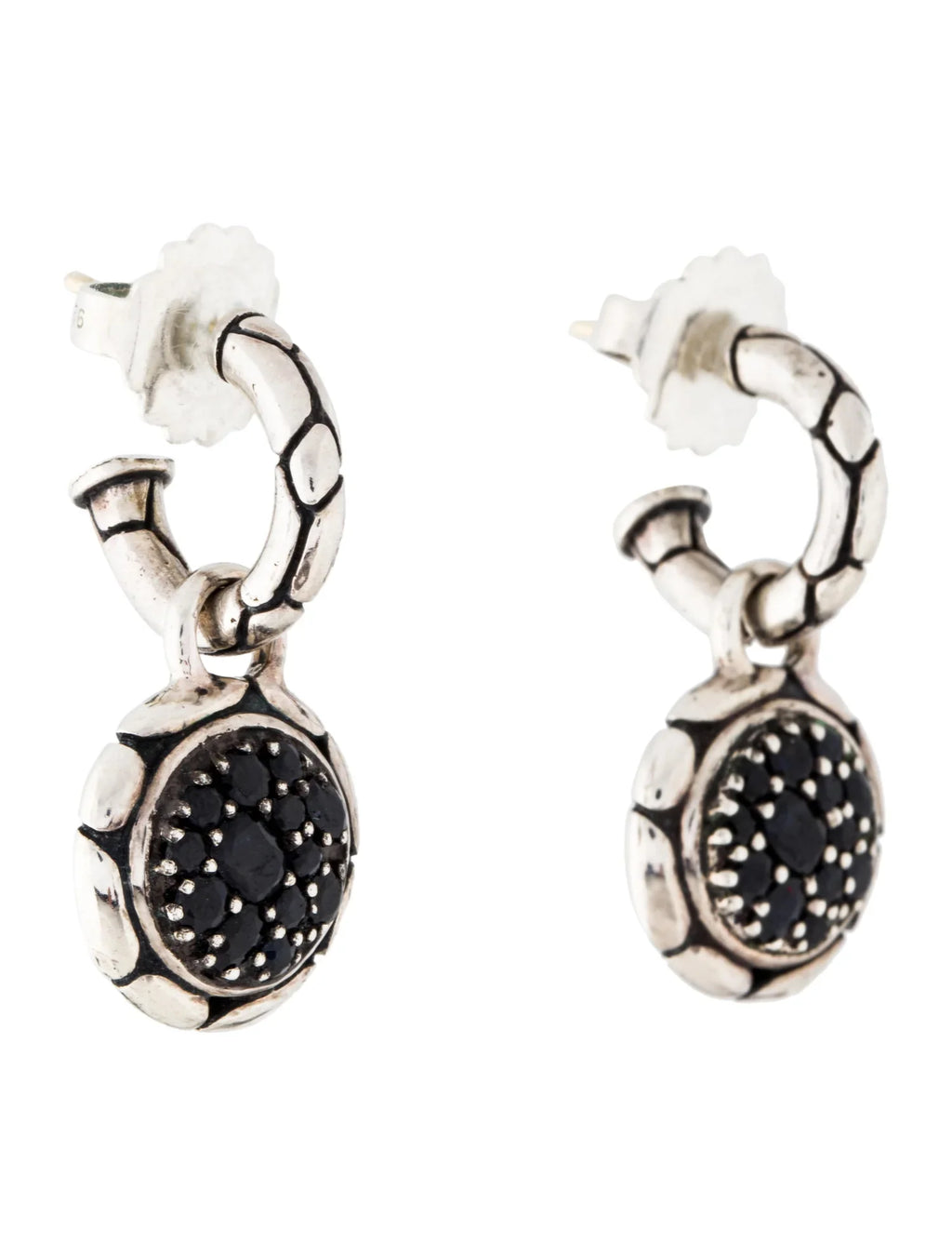 JOHN HARDY SAPPHIRE DROP EARRINGS