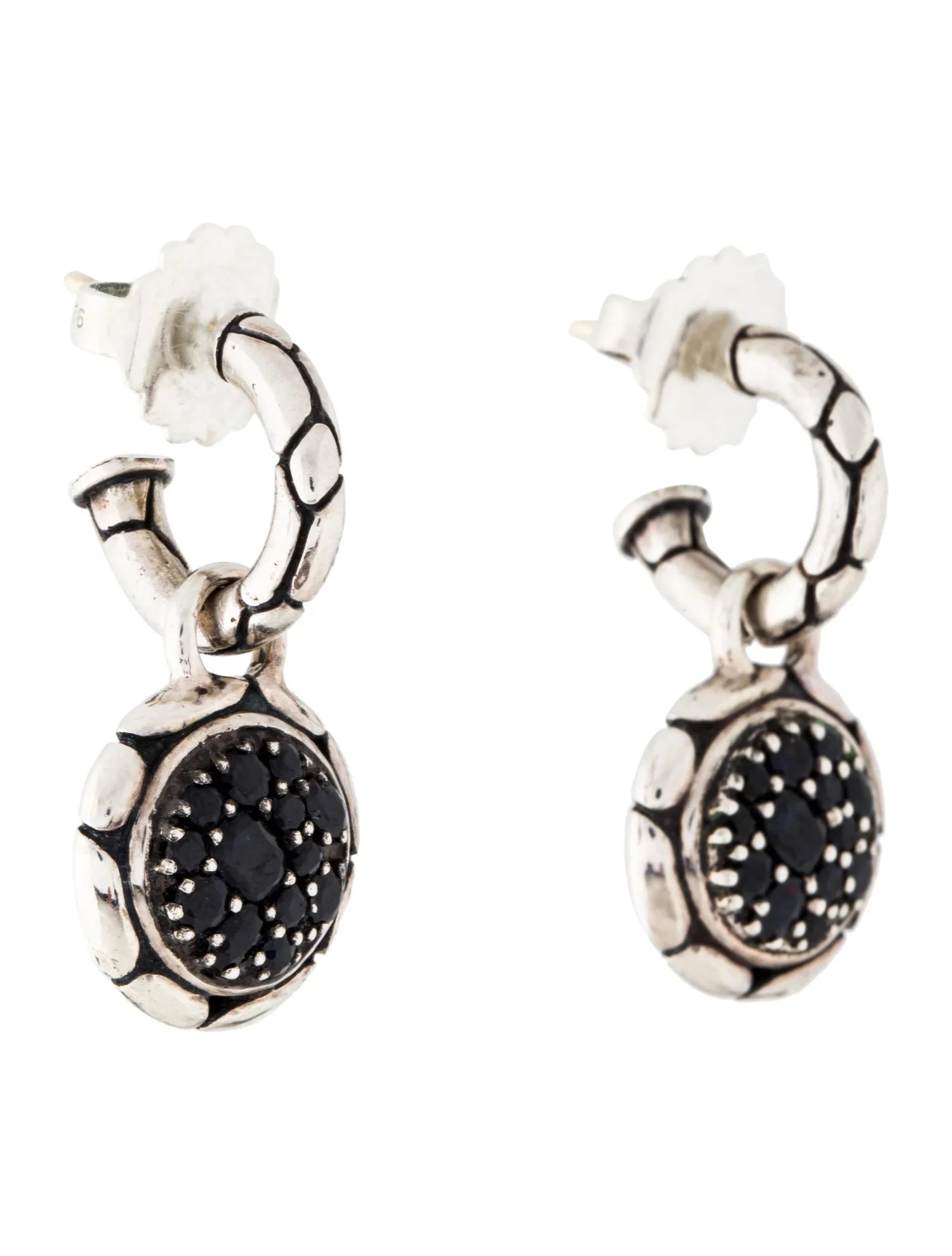 JOHN HARDY SAPPHIRE DROP EARRINGS