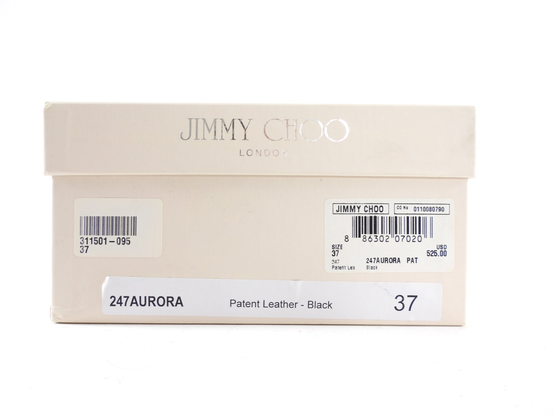 Jimmy Choo Nude Patent Pumps - 37.5