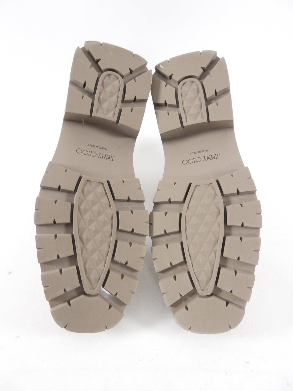 Jimmy Choo Taupe Leather Veronique Ankle Boots - 38 / 37