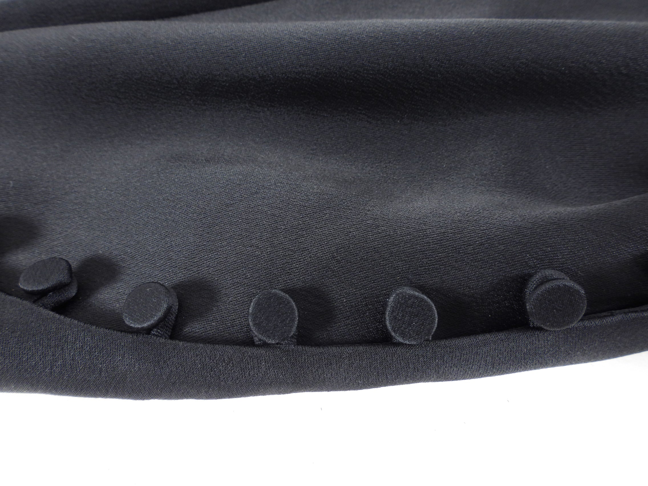 Jonathan Simkhai Black Satin Midi Skirt With High Slit - 4