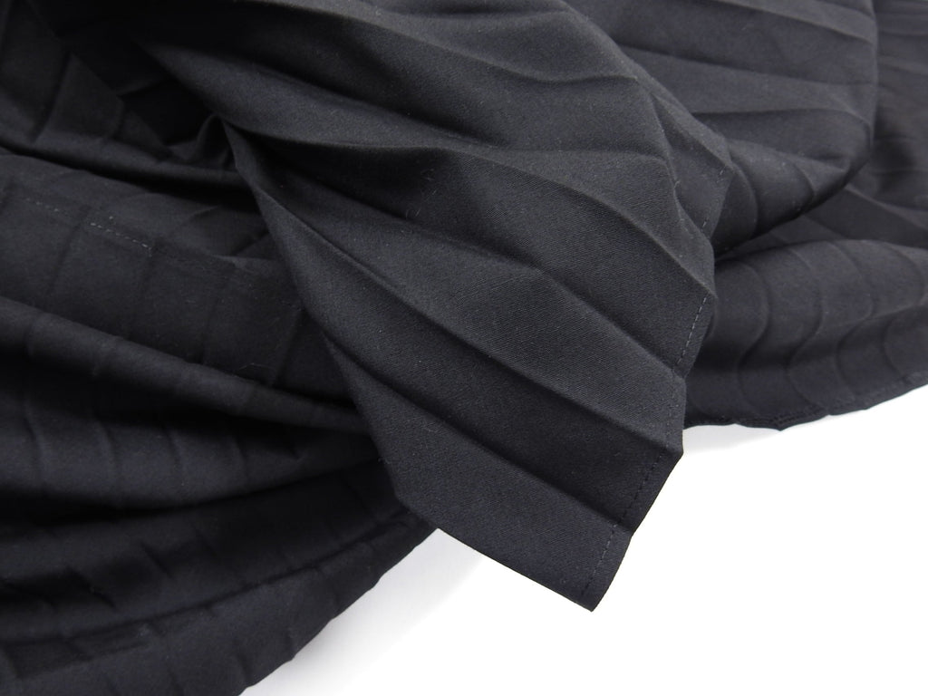 Junya Watanabe 2018 Black Avant Garde Layered Pleat Dress - M