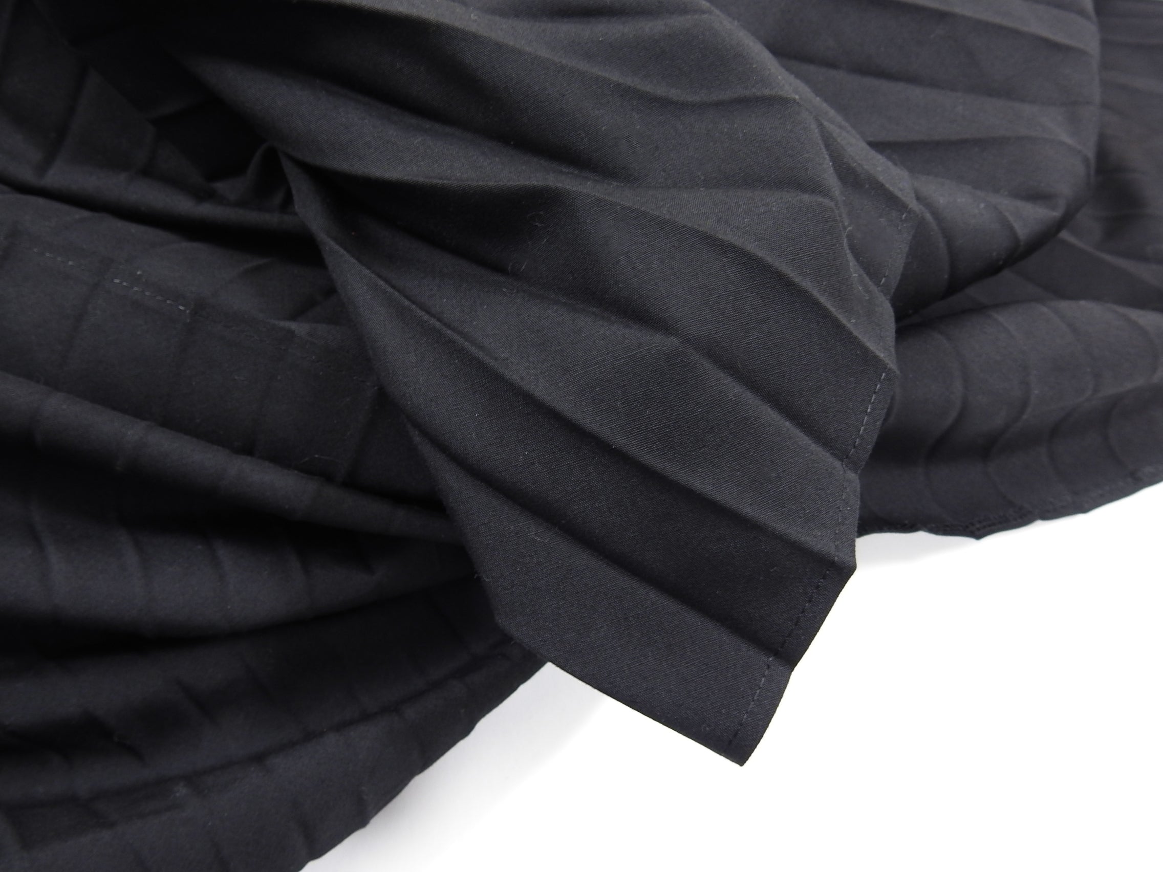 Junya Watanabe 2018 Black Avant Garde Layered Pleat Dress - M