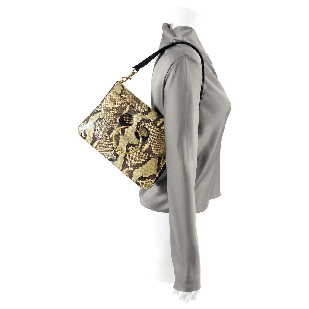 JW Anderson Python Snakeskin Pierce Bag