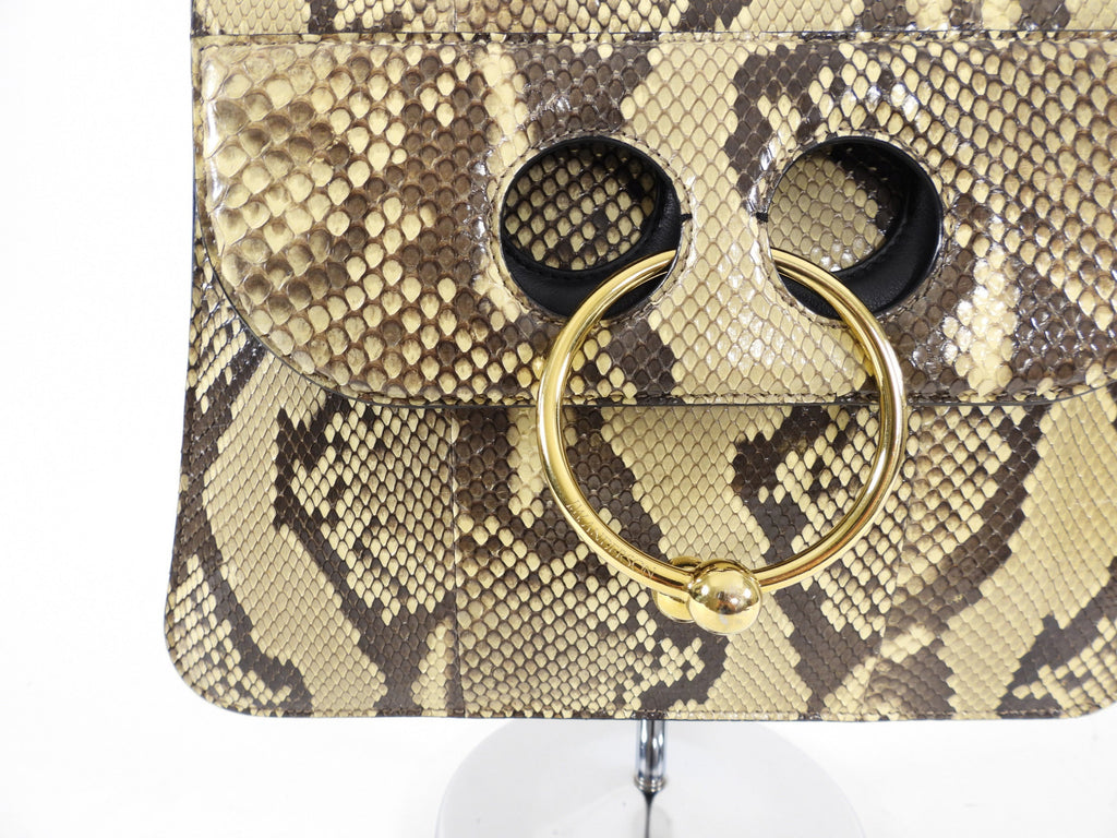 JW Anderson Python Snakeskin Pierce Bag