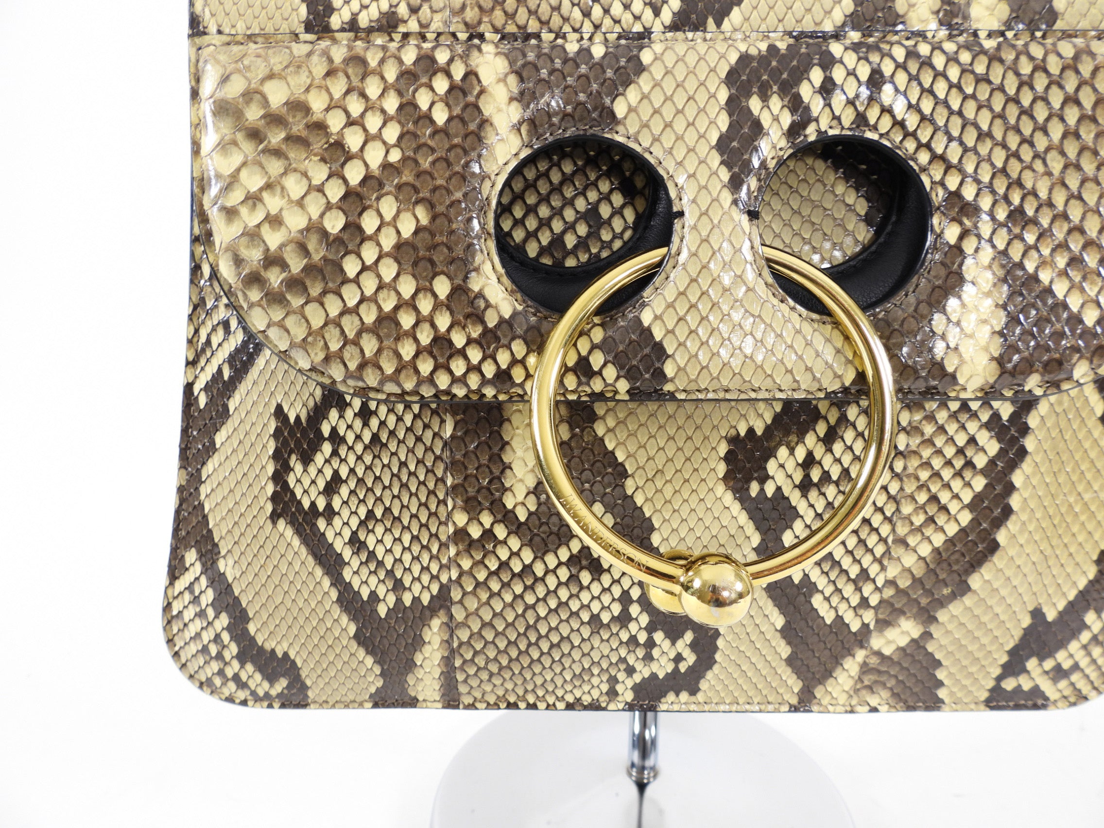 JW Anderson Python Snakeskin Pierce Bag