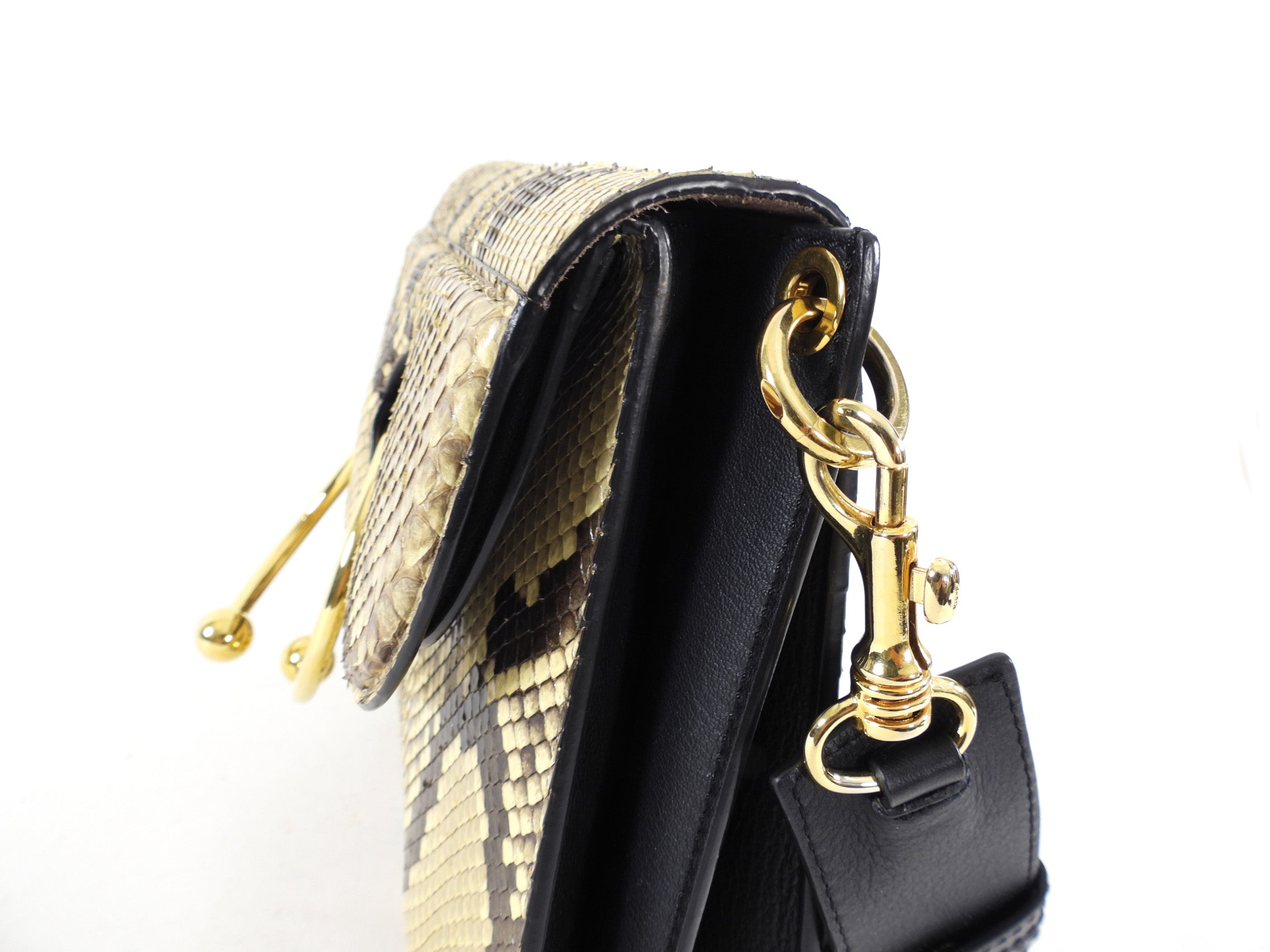 JW Anderson Python Snakeskin Pierce Bag