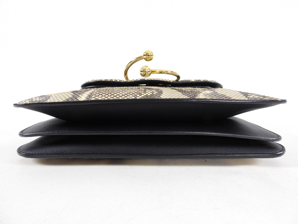 JW Anderson Python Snakeskin Pierce Bag