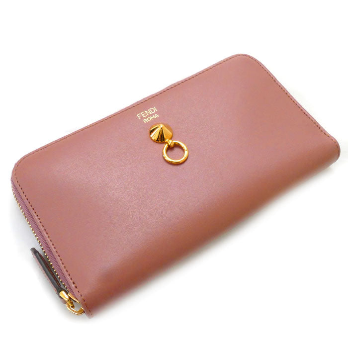 Fendi By The Way Leather Long Wallet