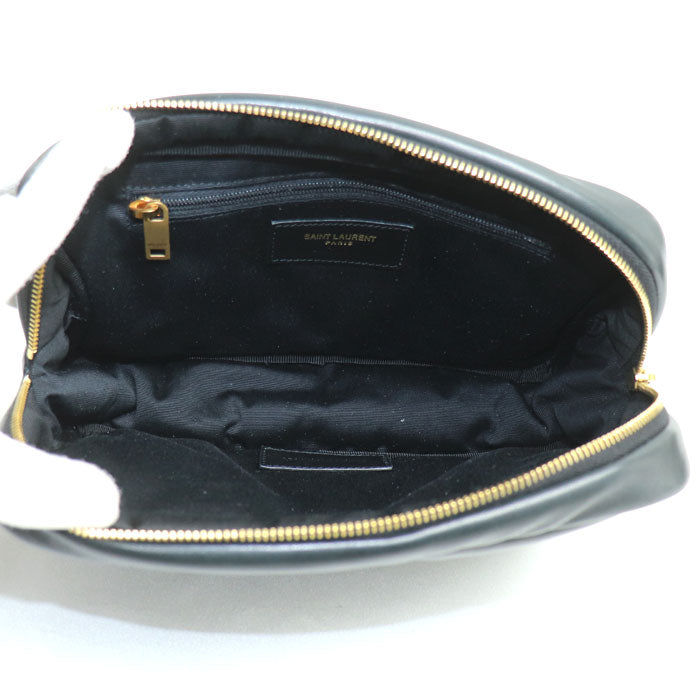 Saint Laurent Cassandra Lambskin 2way Clutch Bag