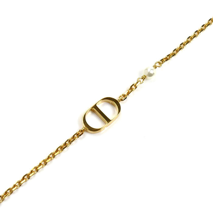 Christian Dior Petit CD Pearl Bracelet