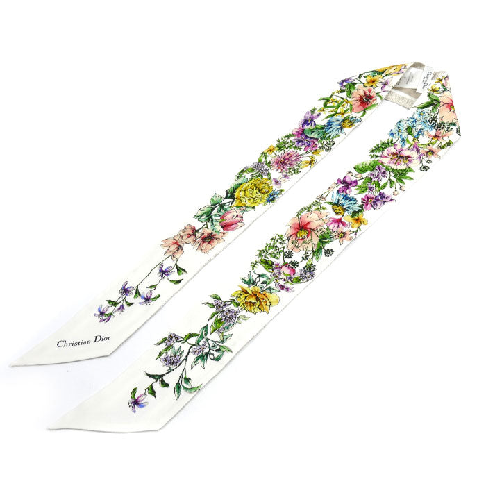 Dior Mitzah Flora Silk Scarf