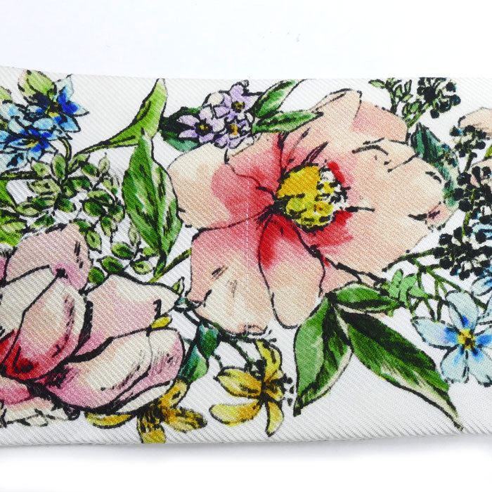 Dior Mitzah Flora Silk Scarf