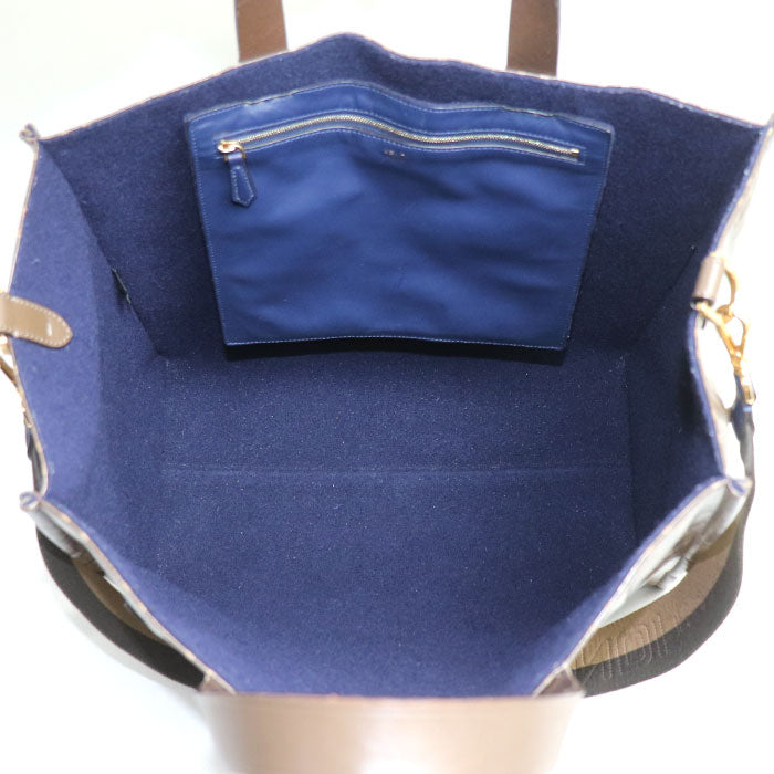 Fendi FILA Collaboration Zucca Coated Canvas 2way Bag