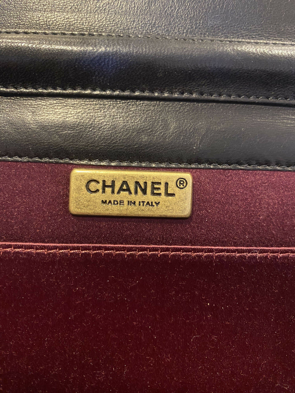 Chanel 11A Paris-Byzance Black Chocolate Bar Lambskin Leather Jeweled Clutch Minaudière Bag