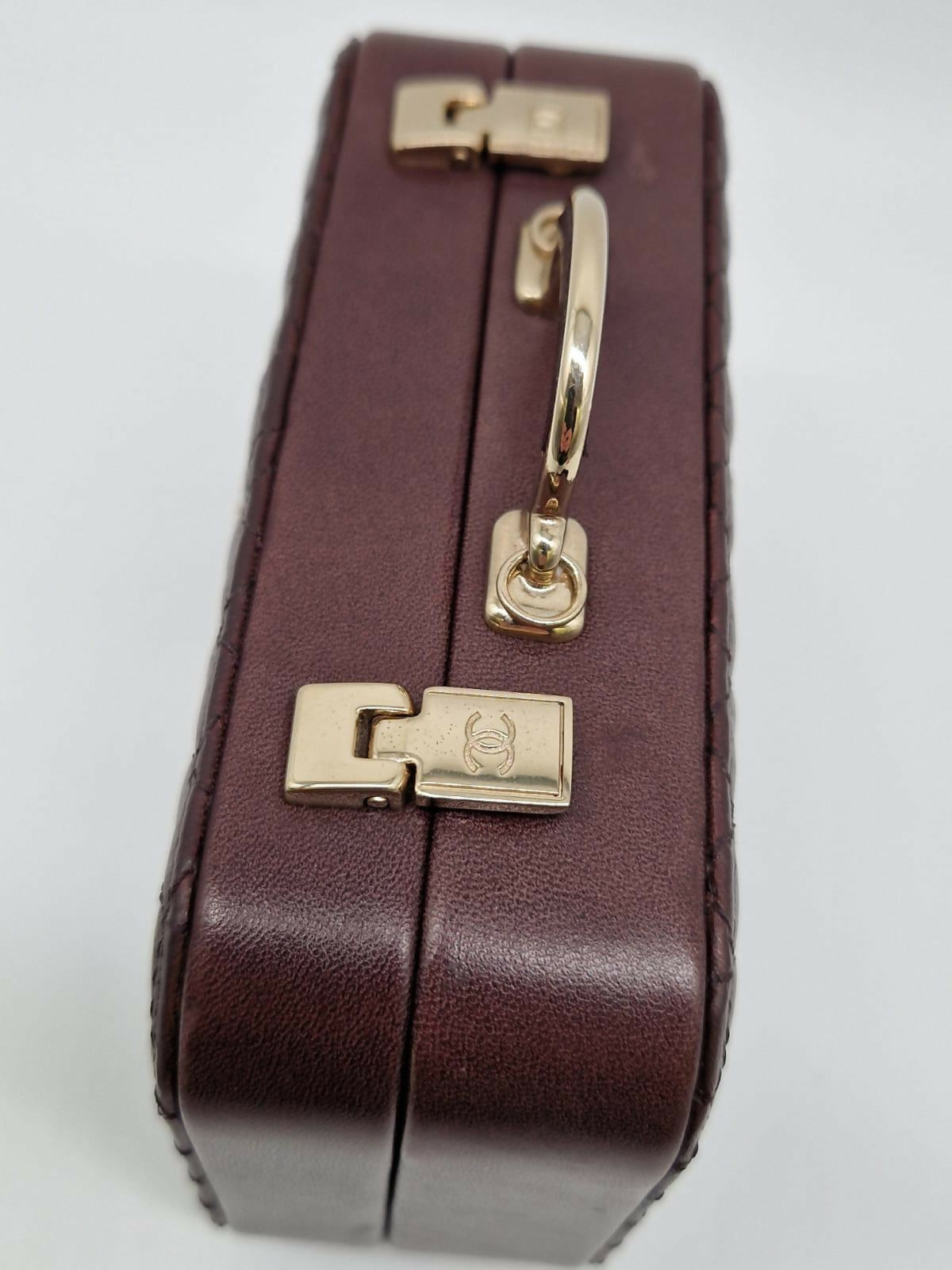 Chanel Vintage 2008 Micro Paris-London Clutch bag