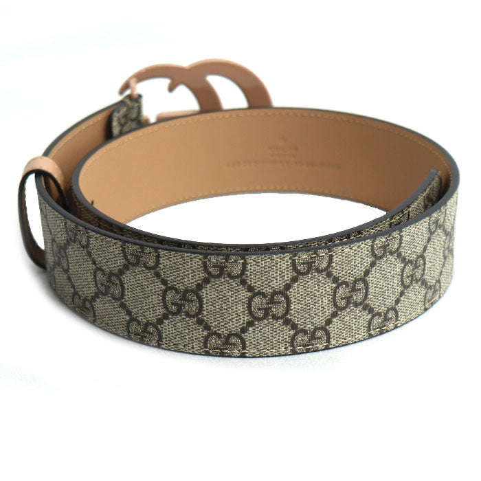 Gucci GG Marmont GG Supreme Canvas Belt
