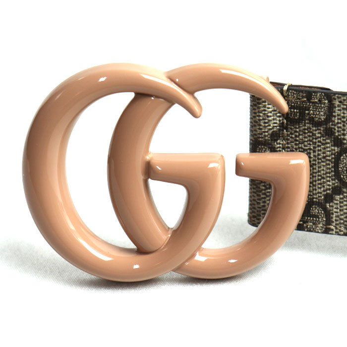 Gucci GG Marmont GG Supreme Canvas Belt