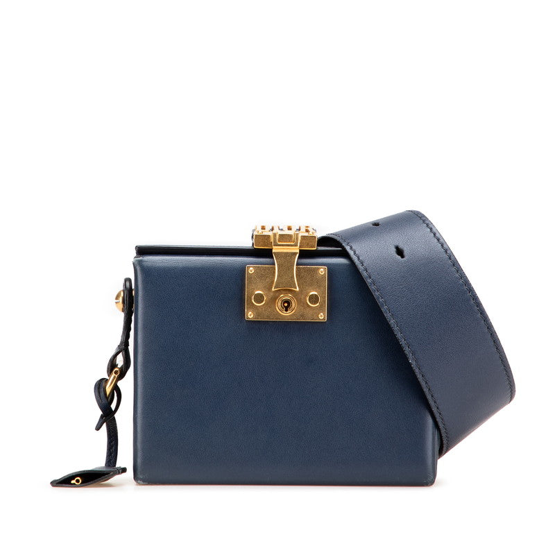 Dior Addict Small Box Leather Shoulder Bag