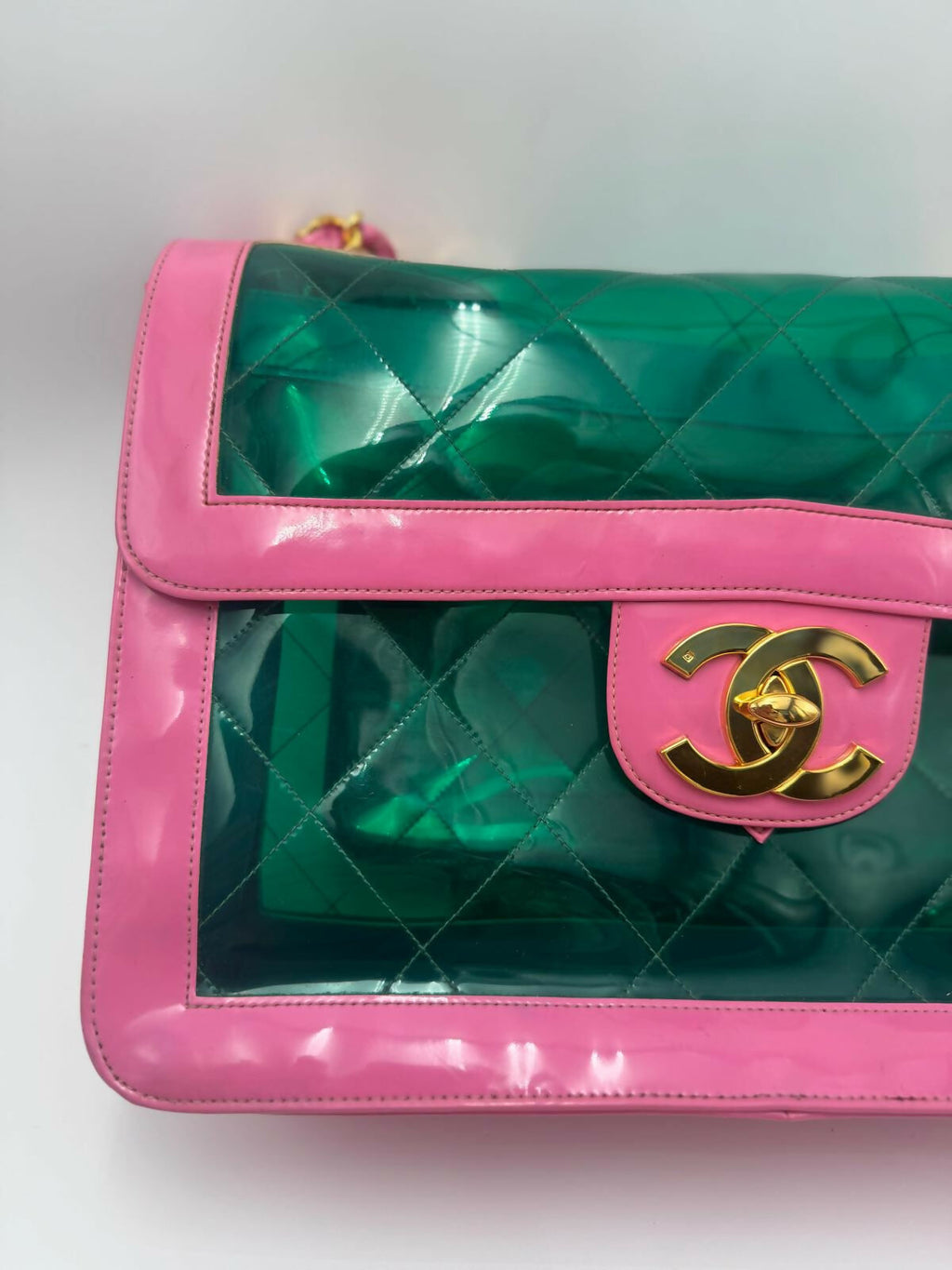 Chanel 2018 Coco Splash PVC Flap
