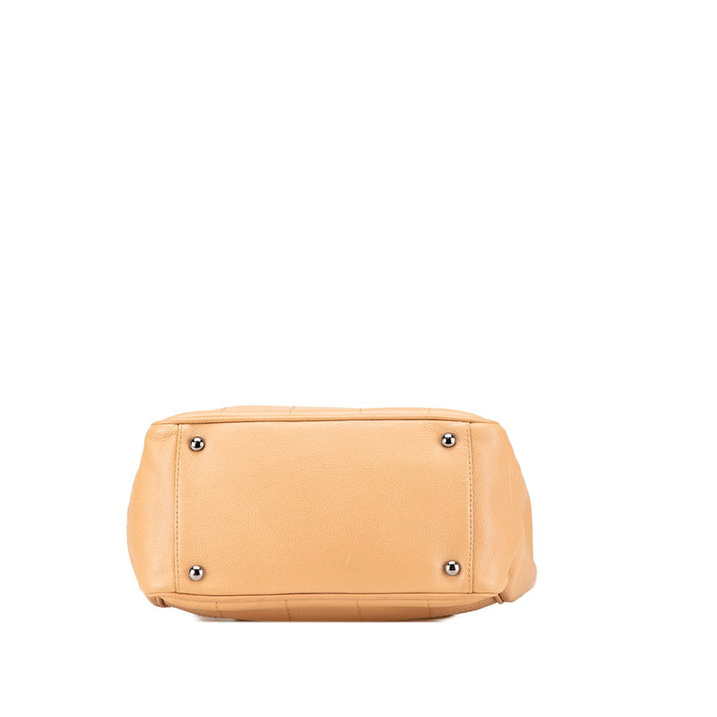 Chanel Choco Bar Leather Handbag