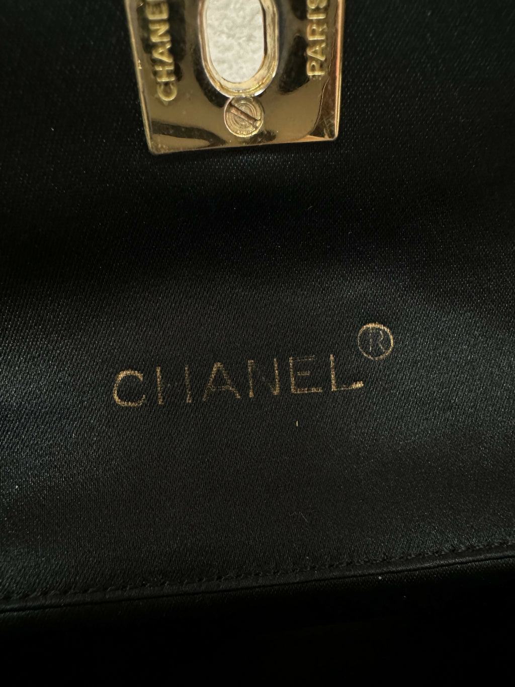 Chanel Vintage (1986-88) Classic Mini Satin Bag