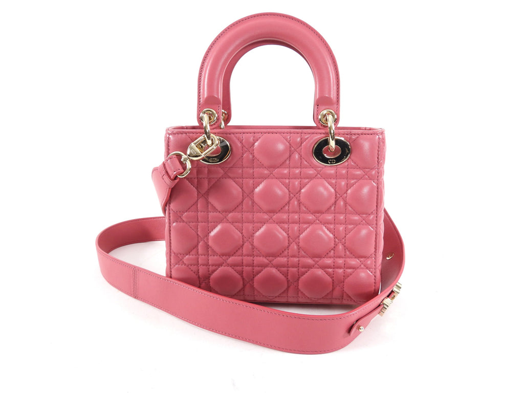 Dior Lady Dior Pink Cannage Mini My ABCdior Bag