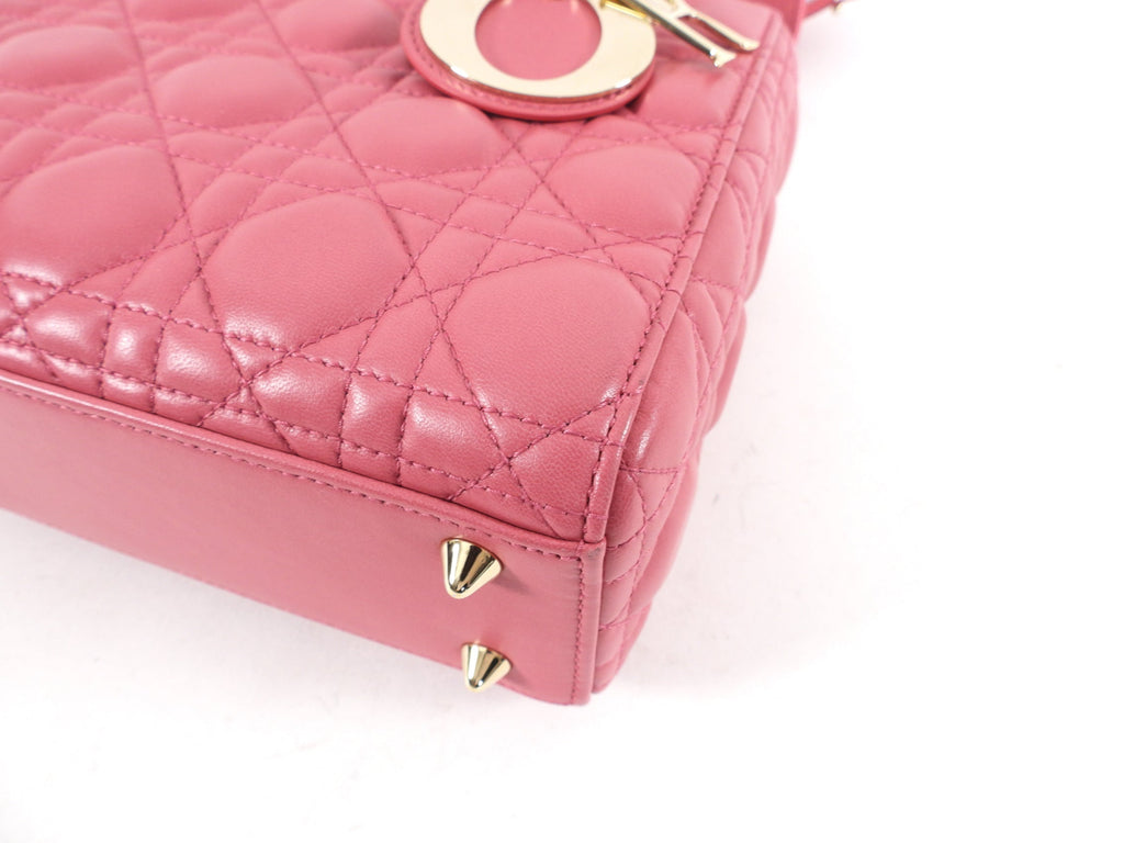 Dior Lady Dior Pink Cannage Mini My ABCdior Bag