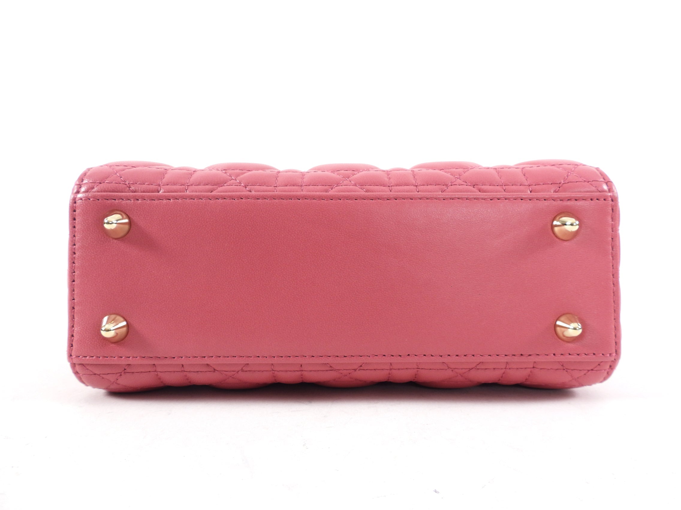 Dior Lady Dior Pink Cannage Mini My ABCdior Bag