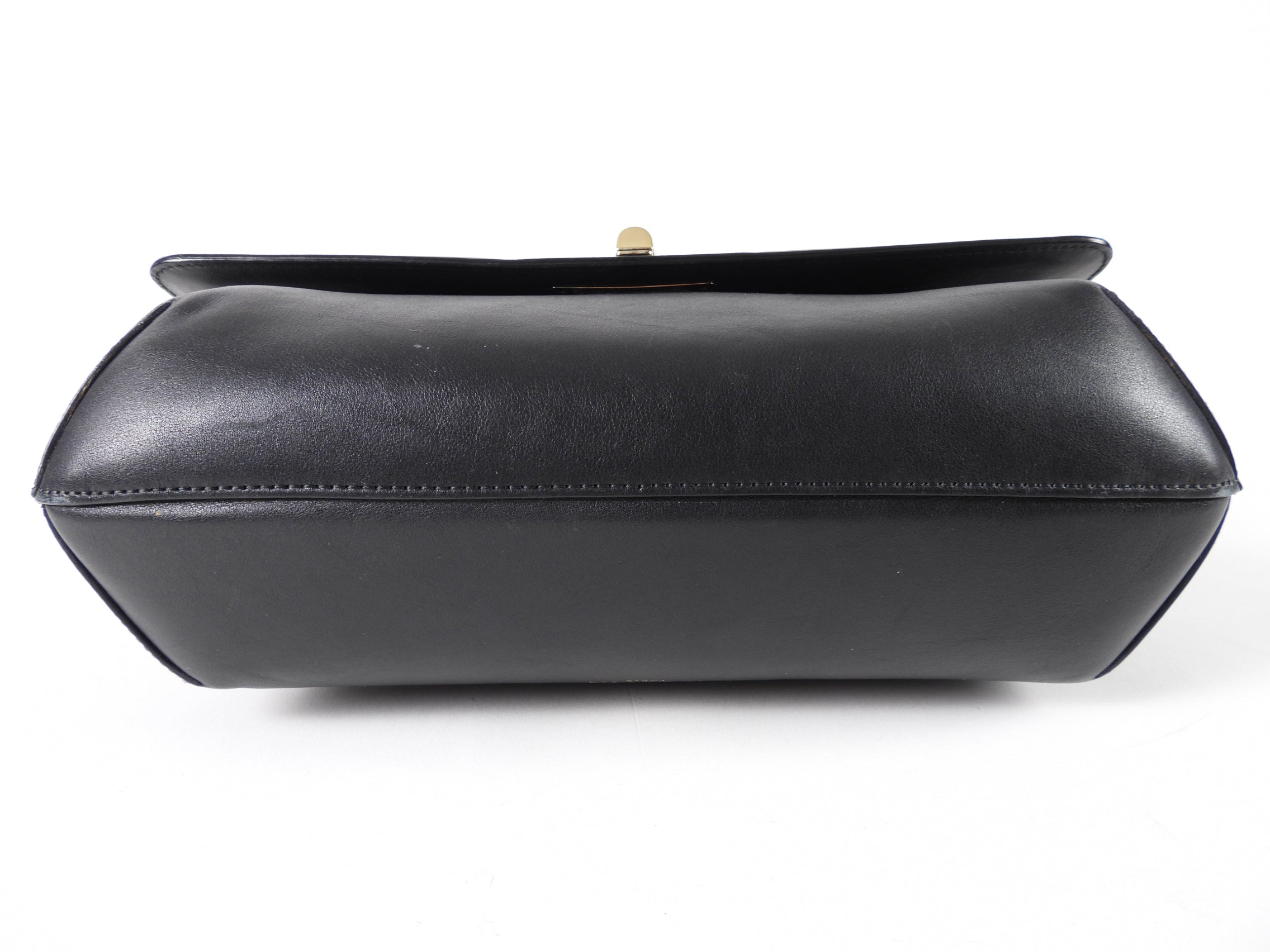 Lanvin Black Leather Happy Bag