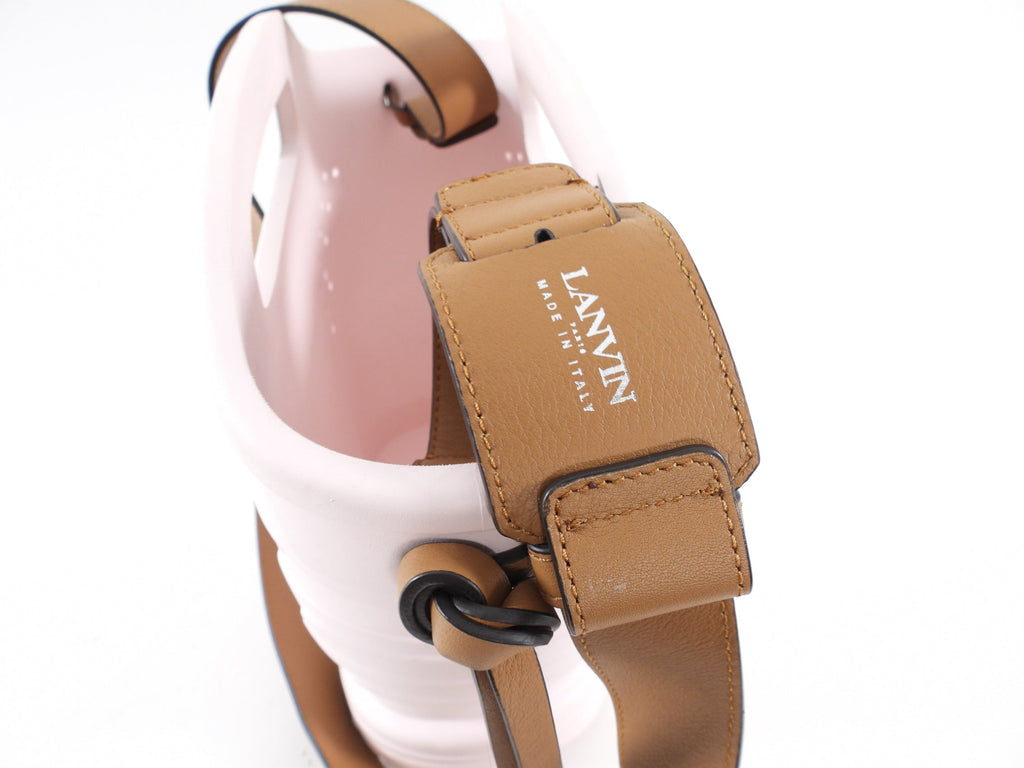 Lanvin Light Pink Rubber Toy Tote Bag