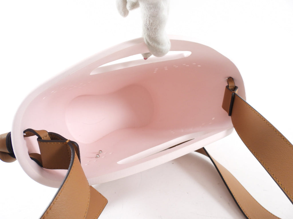 Lanvin Light Pink Rubber Toy Tote Bag