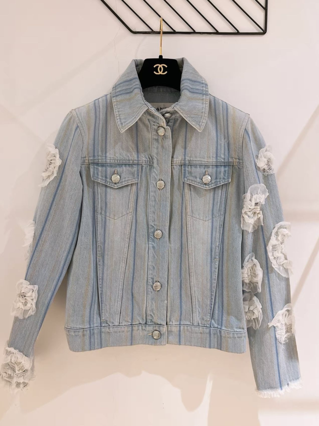 Chanel catwalk denim jacket