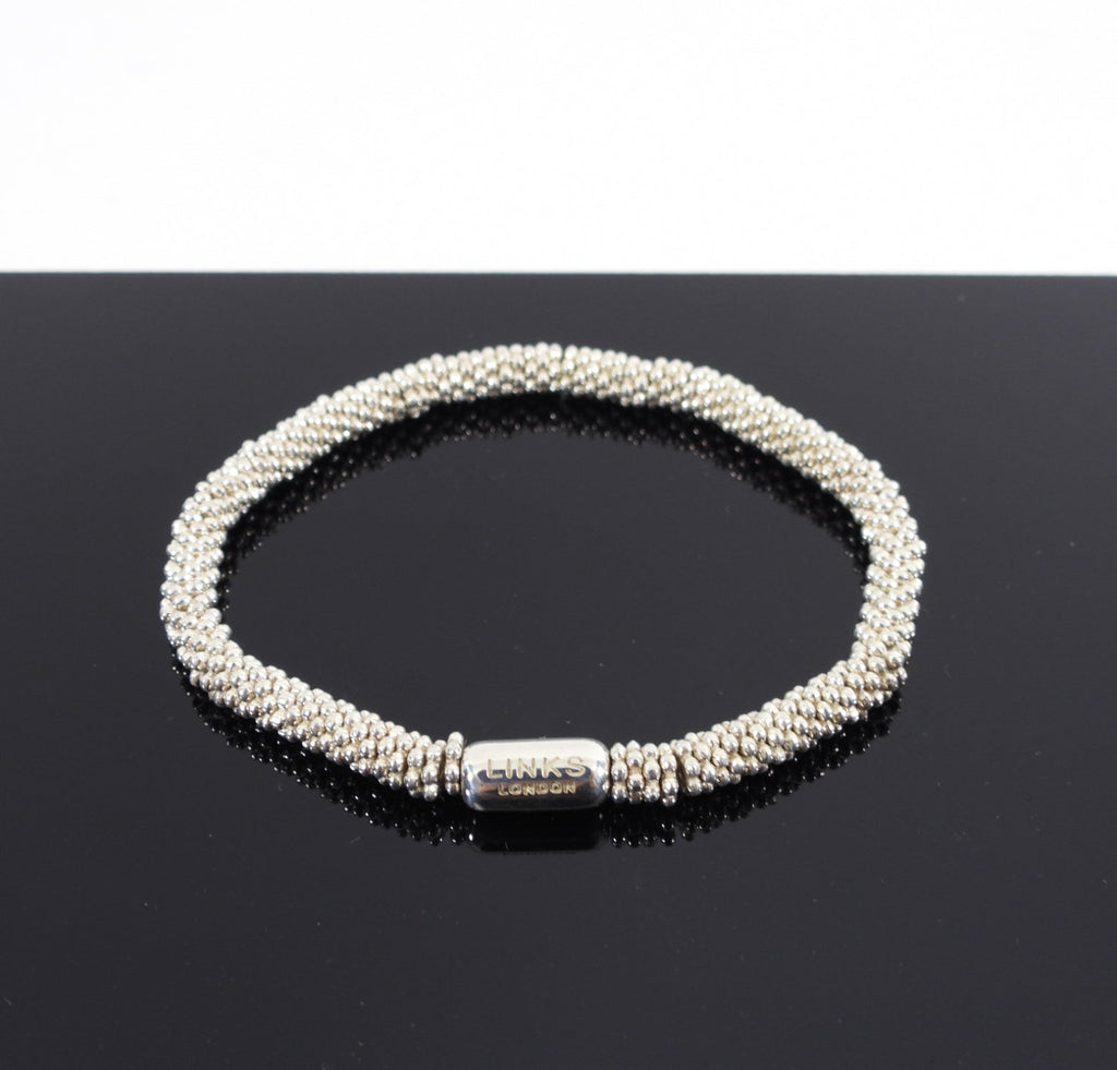 Links of London Sterling Silver Thin Effervescence Bracelet - XS