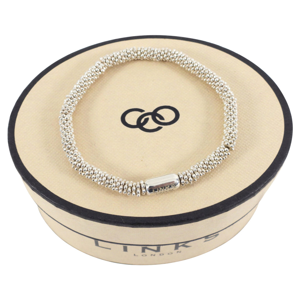 Links of London Sterling Silver Thin Effervescence Bracelet - XS